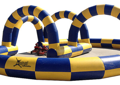 Inflatable Go kart track