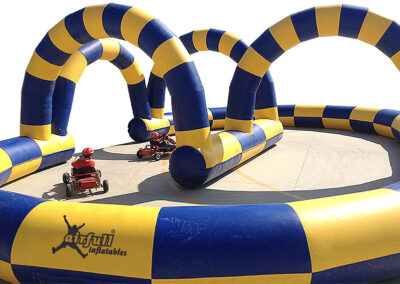 Inflatable Go kart track