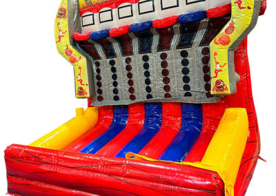 Inflatable 4 in a row basketball