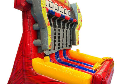 Inflatable 4 in a row basketball