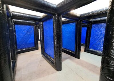 inflatable labyrinth laser tag