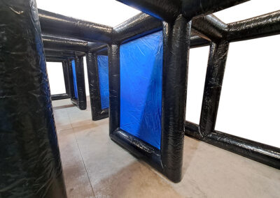 inflatable labyrinth laser tag