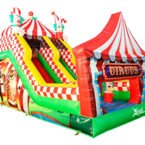 Circus inflatable slide