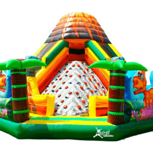 Inflatable volcan combo