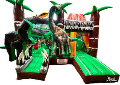 Jurassic world combo inflatable